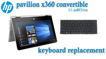 hp pavilion x360 convertible keyboard replacement