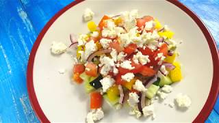 Как приготовить вкусный шопский салат Как приготовить вкусный шопский салат