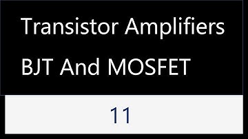 Transistor as an Amplifier -11 Solved Questions