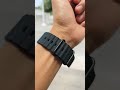 Apple Watch Ultra 3 Black Titanium with Original Apple Silicon Band Black #ASMR