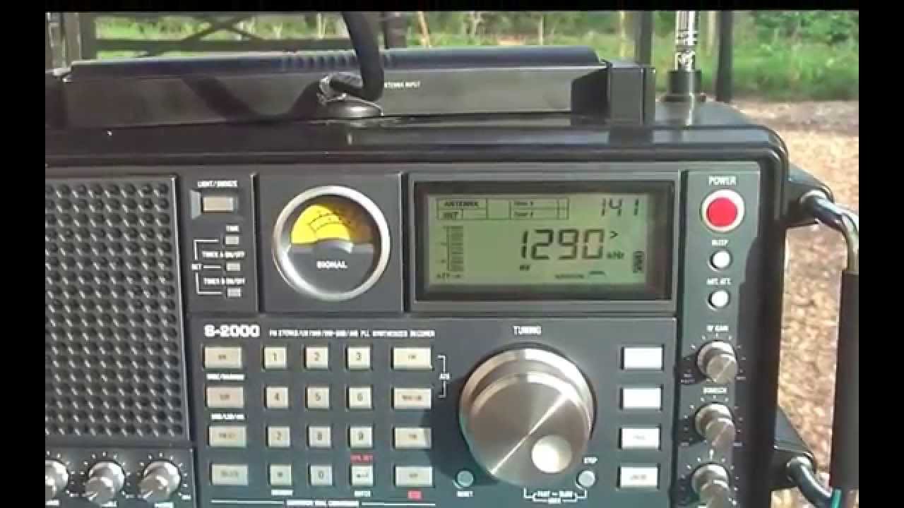 1290 khz DXAM Radio Brasil Sul , Londrina , Parana , Brasil YouTube