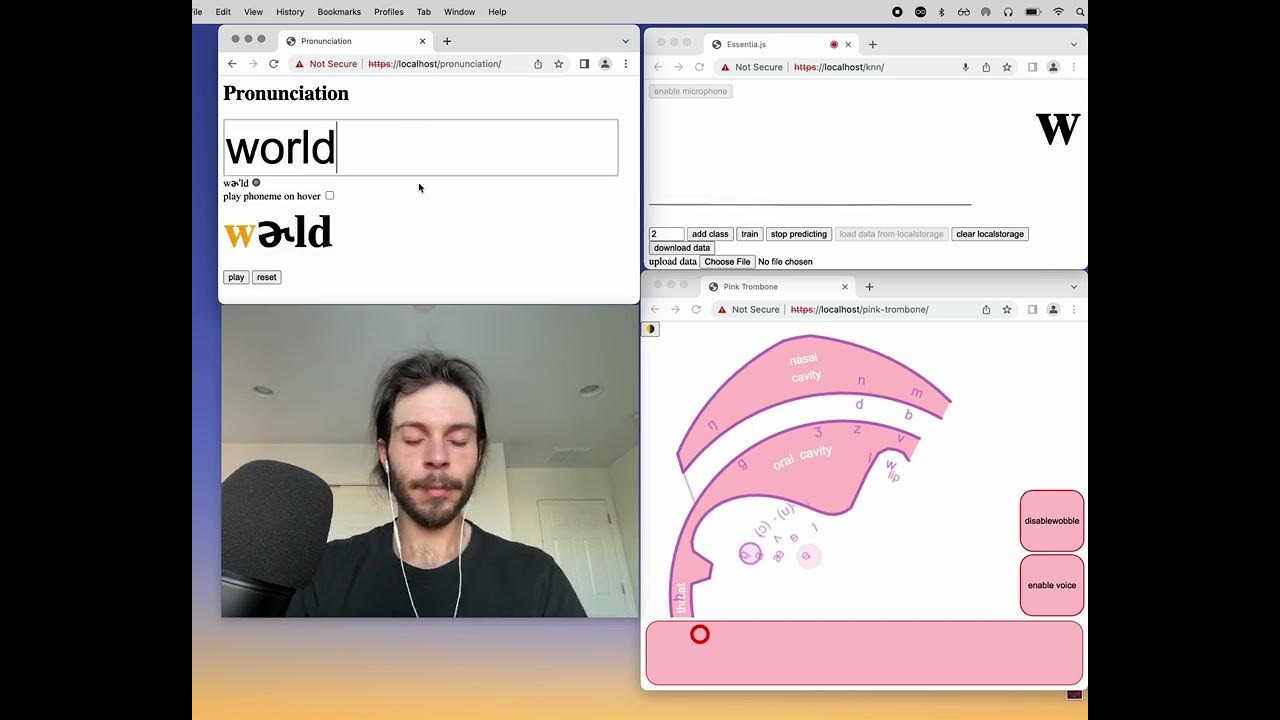 Using Pink Trombone for pronunciation YouTube