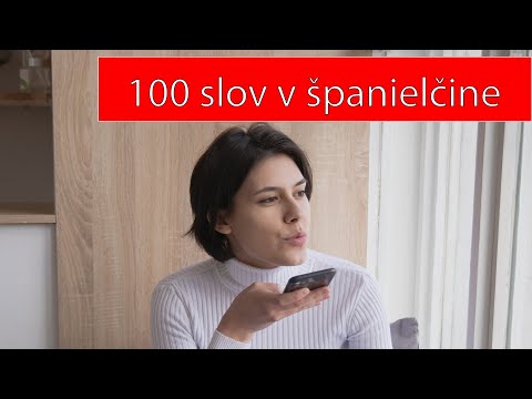 100 slov v španielčine