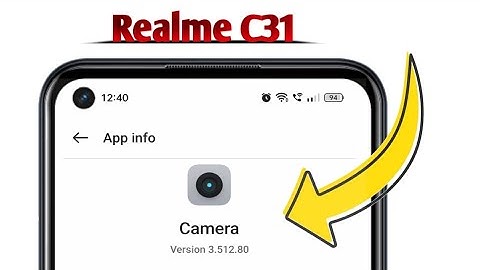 Camera Not Working on Realme C31 Problem Solved