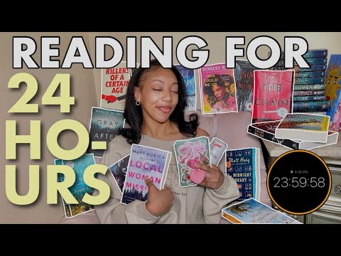READING FOR 24 HOURS ⏱️📖 | * 24 hour readathon * HOW MUCH CAN I READ IN ...