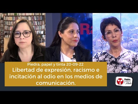 Libertad de expresión, racismo e incitación al odio en los medios de comunicación