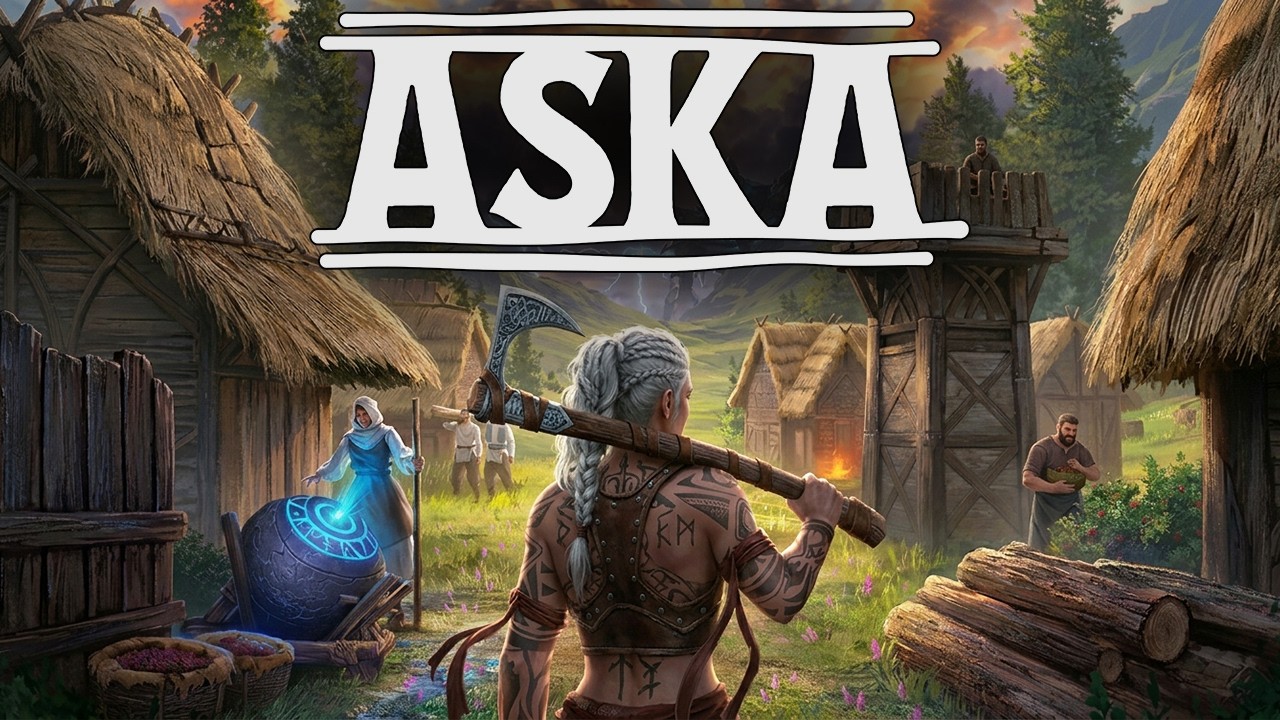 ВЫЖИВАНИЕ В ASKA | СТАНЬ ВОЖДЕМ НОВОЙ ЭРЫ ВИКИНГОВ И ЗАЩИТИ СВОЕ ПЛЕМЯ | СТРИМ #1