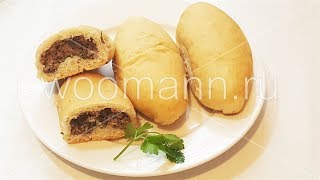 Пирожки с куриными желудочками Пирожки с куриными желудочками