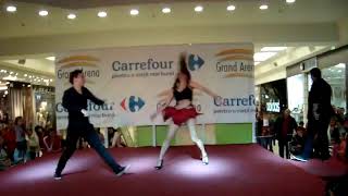 Andreea Balan - Lectia de dans - charleston  Grand Arena Mall - 06.11.11