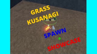 Grass tanto (GRASS KUSANAGI) spawn location showcase shindo life