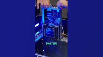 How a Liquid-Cooled Computer Operates Underwater.