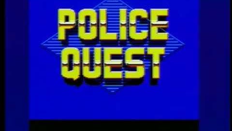 Police Quest (Apple IIGS) intro