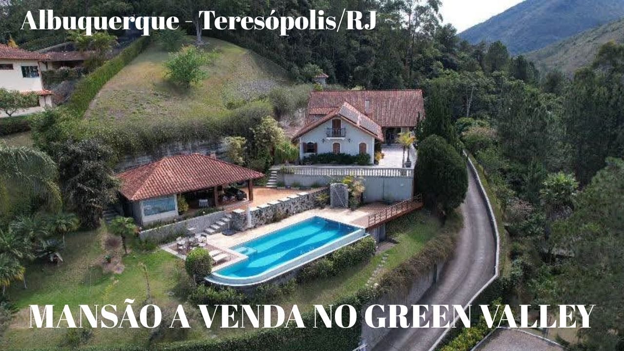 CA0989 | 💎 MANSÃO A VENDA NO GREEN VALLEY | Linda arquitetura, 6 Quartos e vista panorâmica 