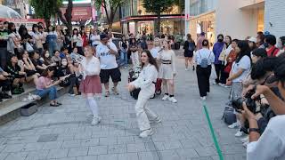 [STREET ARTIST] BLACK MIST. INTERACTIVE HONGDAE BUSKING. 230614.