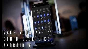 Make your Android look like Android P - (Rooted devices running Android Oreo)