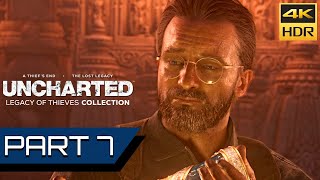 UNCHARTED THE LOST LEGACY PS5 REMASTERED Walkthrough PART 7 - Partners [4K 60FPS HDR]