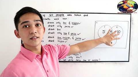 How to Solve Problems Using Venn Diagram I Señor Pablo TV