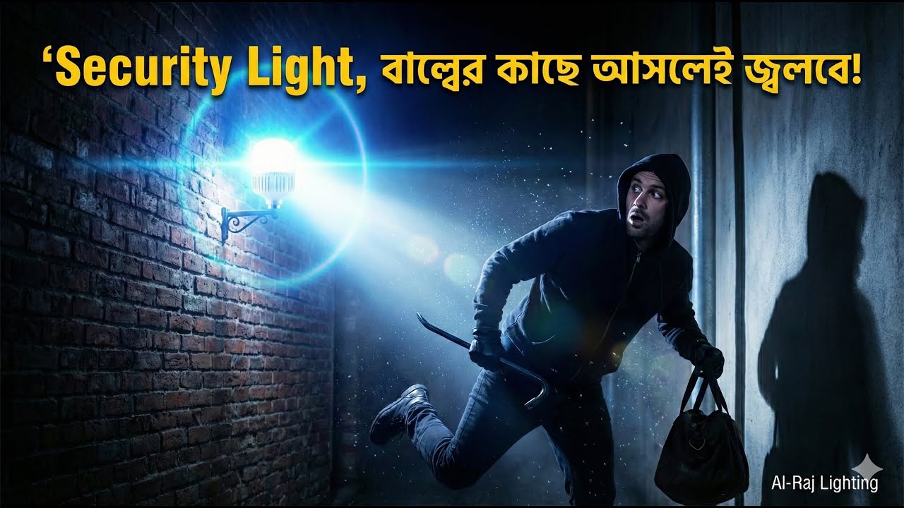 Radar Motion Sensor Led Bulb | মানুষ দেখলেই জ্বলে | অটো অন অফ |