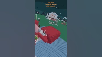 One block in yeeps hide and seek