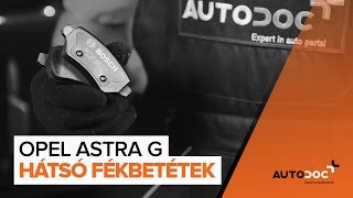 Opel Astra G Kombi szerelési kézikönyv online