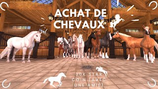 STAR STABLE: ACHAT DE CHEVAUX 30K STAR COIN ! (Avec une amie)