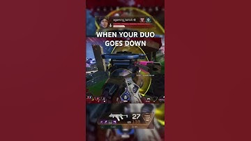 When your duo goes down and you gotta 1v2 for the win #apexlegends #viral #clutch #apexlegendsclips