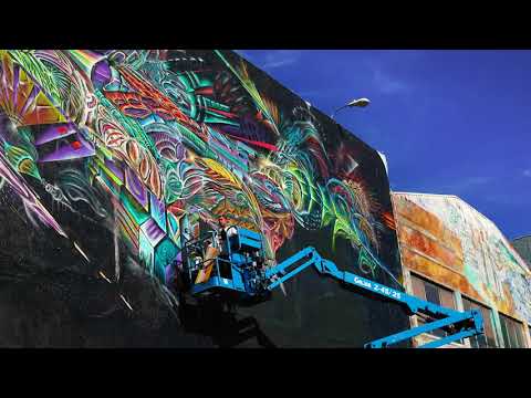 Eon75 "Archon's Dream" Mural San Francisco 2018