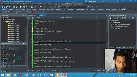 Kalkulator Klasik - Embarcadero Delphi 10.3 Community Edition