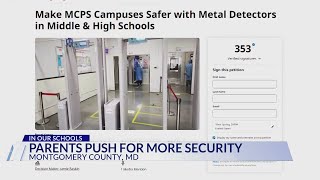 Parents pushing for increased security at Montgomery County high school