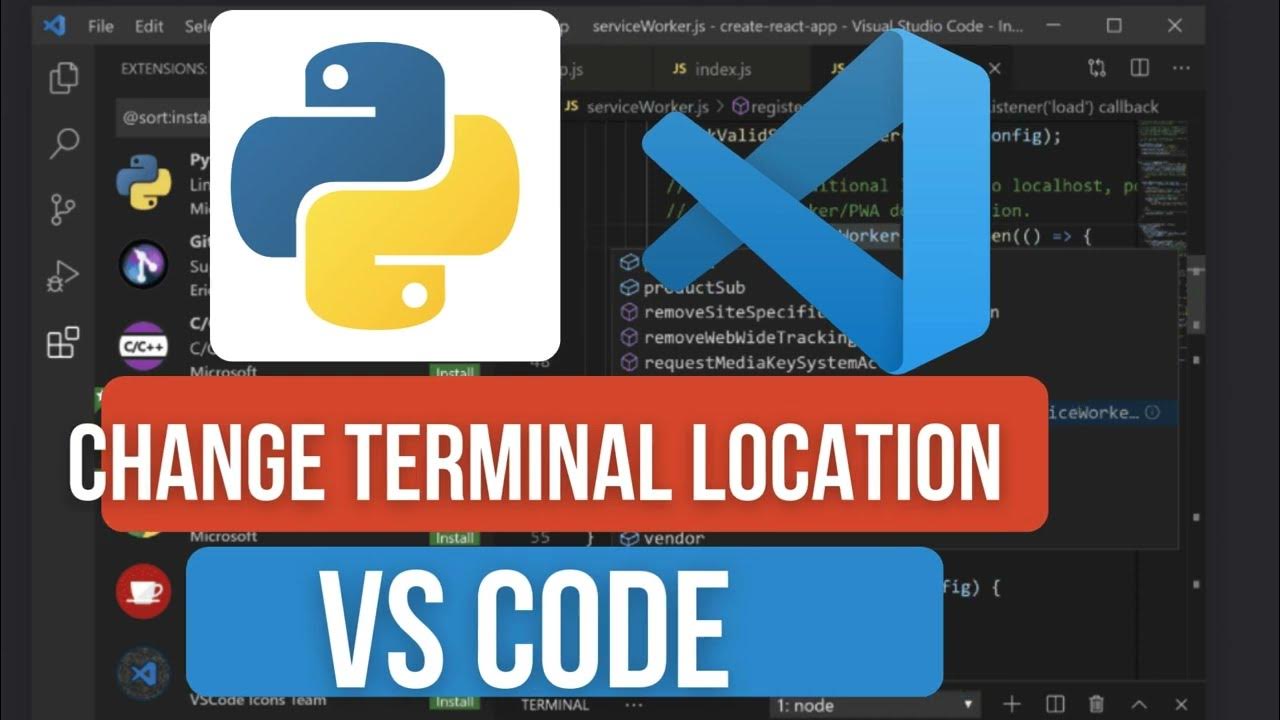 Change Terminal Location in VS Code | Navigate Through Files and ...