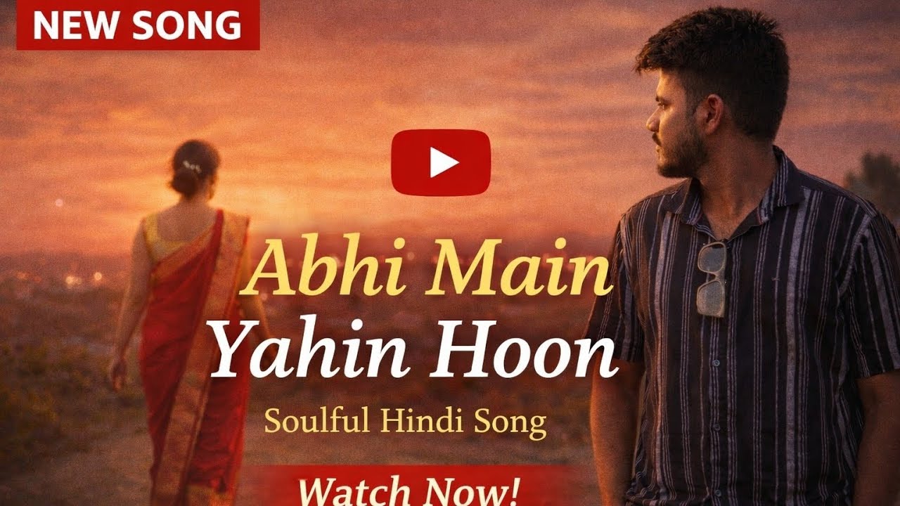 Abhi main yahin hoon |2026 heart touching hindi song| broken heart 💔