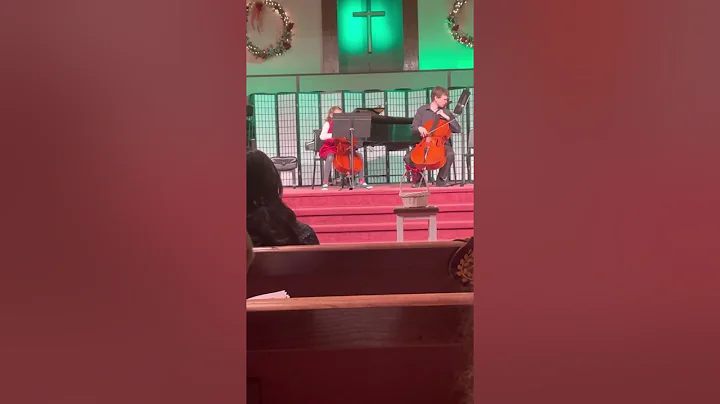 Minuet by Boccherini, Christmas Recital