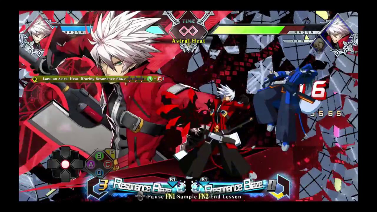 [BlazeBlue Cross Tag Battle] peck's Beta Combo Guide for Ragna
