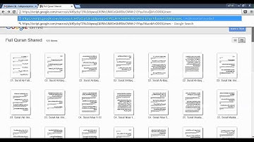 Entire Quran in Google Docs - Take Notes and Share