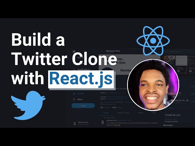 Build a twitter clone with Flask and React