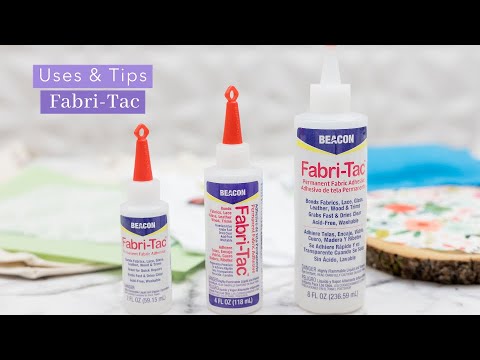 Beacon Fabri-Tac Tips & Tricks // GREAT FOR NO-SEW PROJECTS!!!