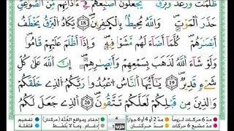 سورة البقرة برواية ورش الصفحة رقم 4  Surah Al Baqarah