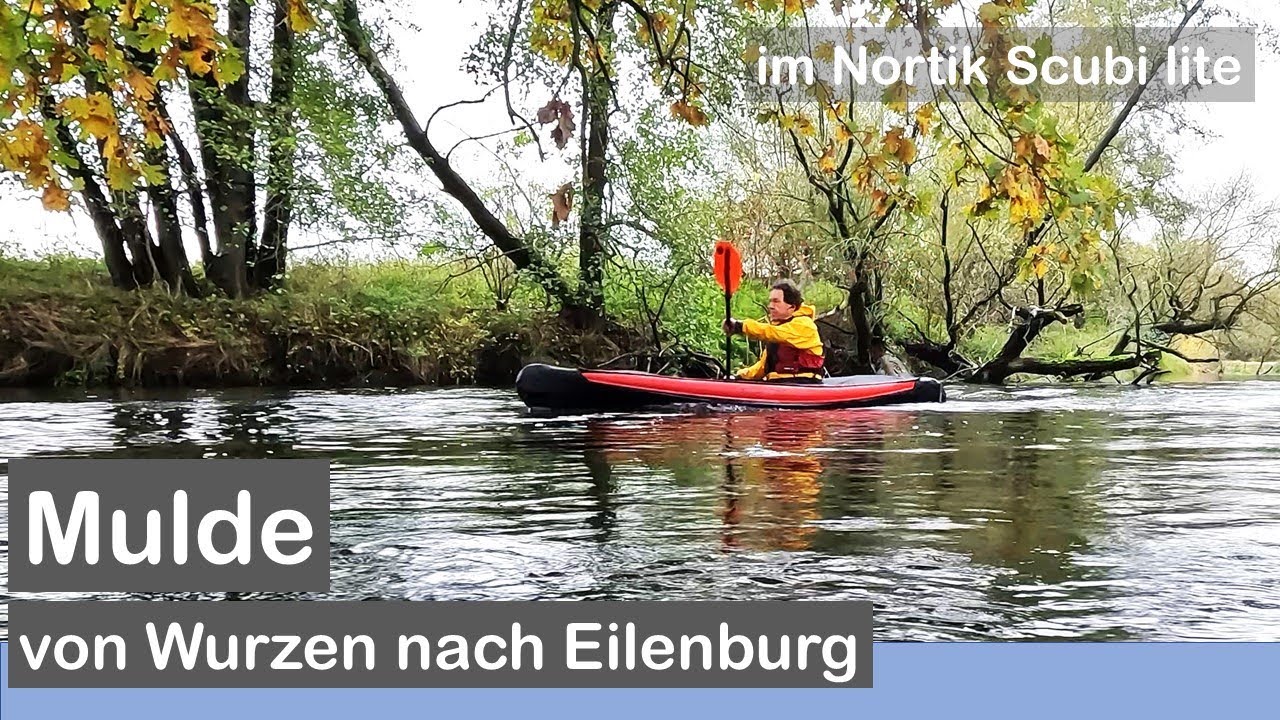 Unterwegs auf der schönen Mulde mit dem neuen scubi lite von Nortik