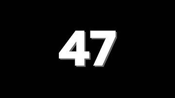 47 Second Countdown Timer With Sound Effect