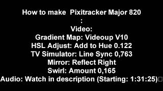 How to make Pixitracker Major 820, 4ormulator A280-A282