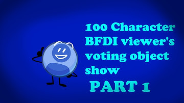 100 Contestants BFDI Viewer