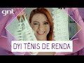 Customizar tênis com renda | Maddu Magalhães | DESENGAVETA e DIY | Faça você mesmo | Desengaveta