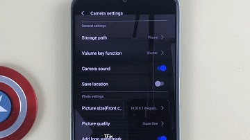 How to enable/disable Camera shutter sound on Realme C35 Android 11