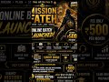 “Mission Fateh ⚔️🔥 | Online Batch For PSEB Class 12th”