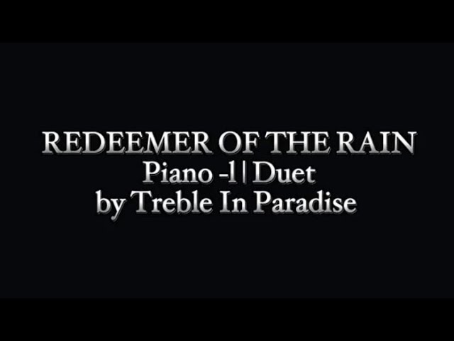 Minus One l Redeemer of the rain - Treble In Paradise #worshipguitar#viralvideo class=