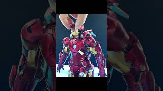 It took 9 months to make Explosive Armor Iron Man MK7 #shorts #3dprinter #ironman