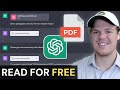 ChatGPT PDF Tool & Read Any PDF For Free | Tutorial