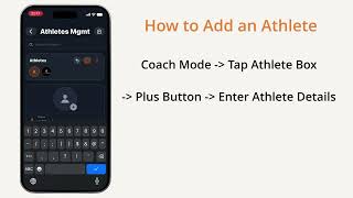 How to Add an Athlete