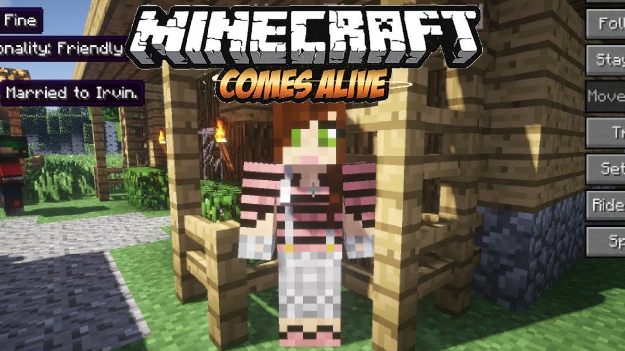 MOD COMES ALIVE 1.12 - 1.12.1 - 1.12.2 (español) - YouTube