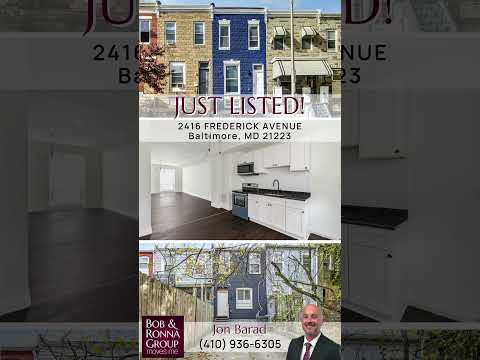2416 Frederick Avenue, Baltimore, MD home video tour